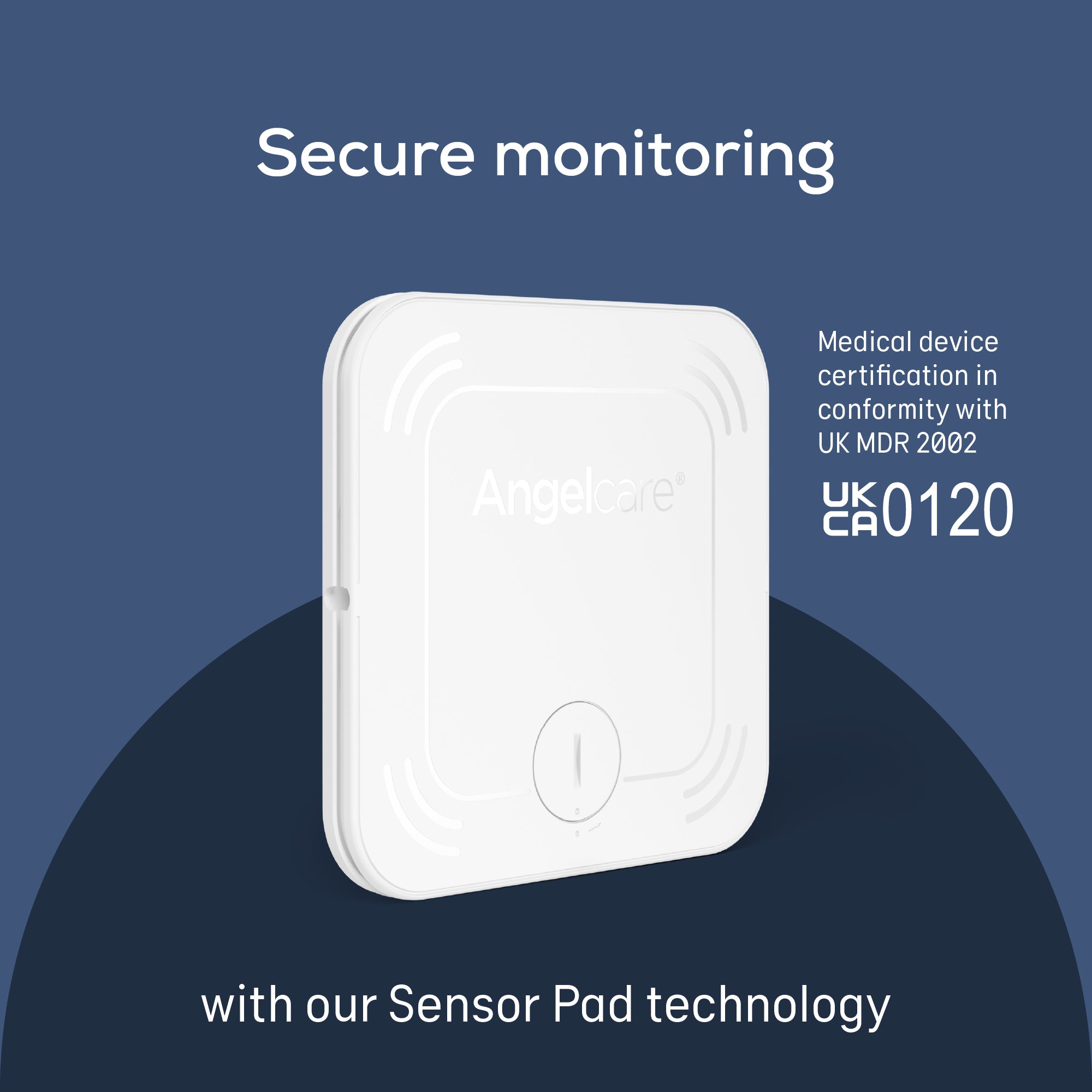 Angelcare® AC25-1 Baby Movement Monitor with Video Sound