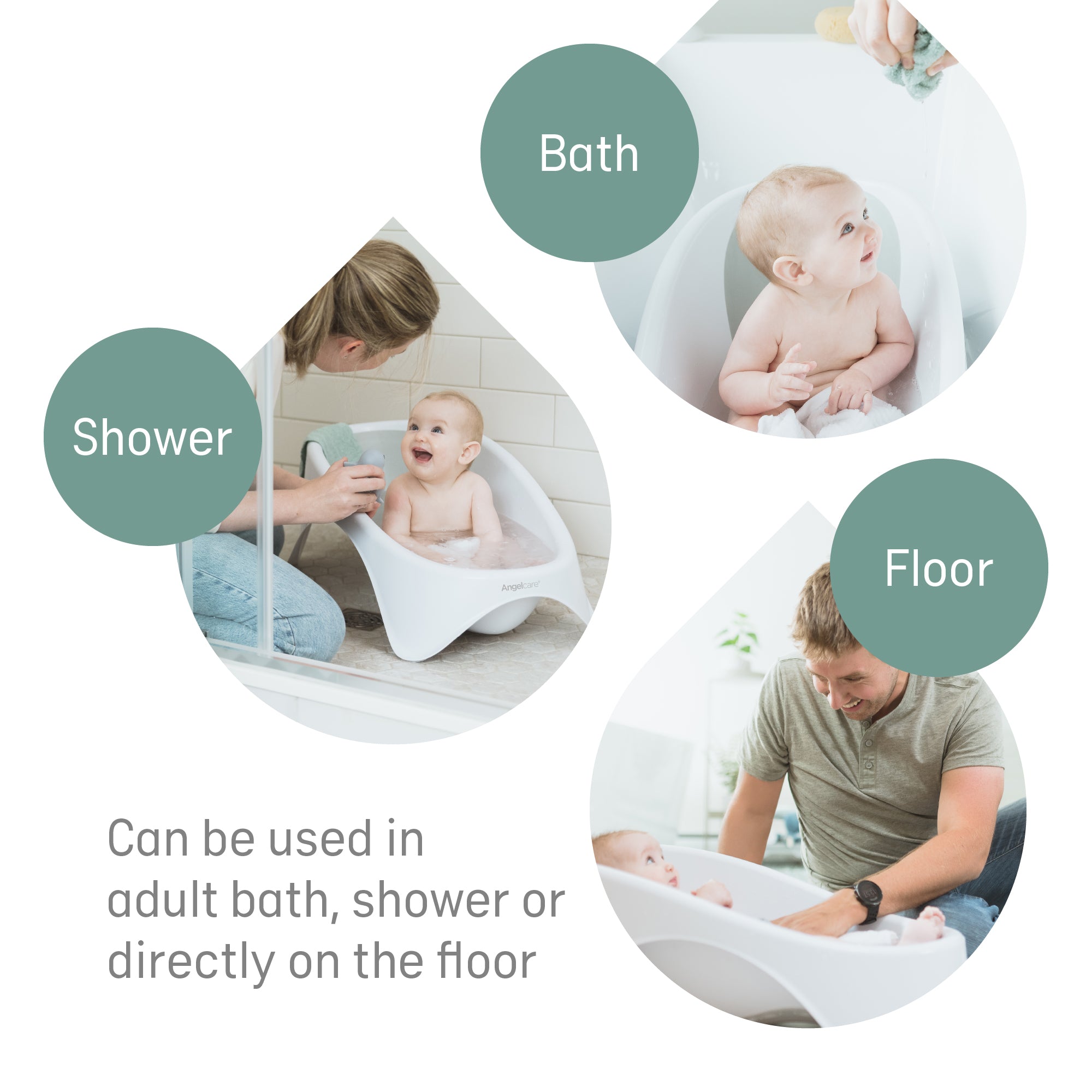 Angelcare® 2 in 1 Baby Bathtub – angelcarebaby