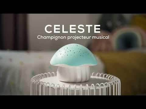 VIDÉO CELESTE CHAMPIGNON PROJECTEUR MUSICAL-CA-FR